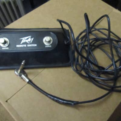 Peavey 2 Button Amp foot switch vintage chorus footswitch for amplifier image 2