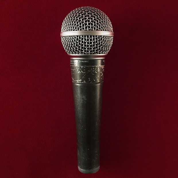Vintage 1980 Shure SM58 Microphone Made in the USA! (sm 58, 57