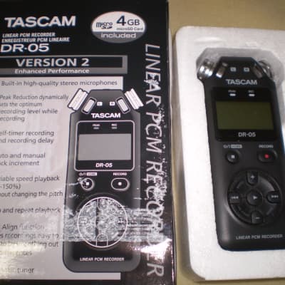 Tascam DR-05 Portable Handheld Digital Recorder | Reverb