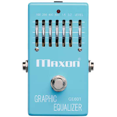 Maxon GE601 Graphic Equalizer Reissue Pedal. New with Full Warranty! image 1