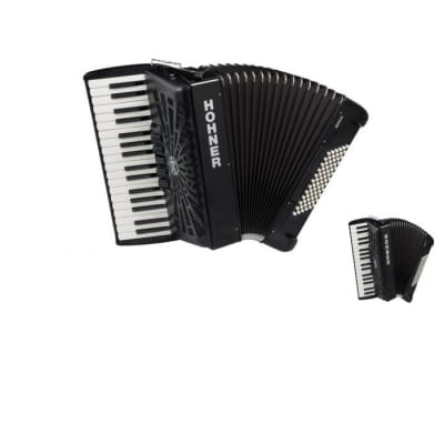 Excelsior Model 911 Professional 120-Bass 41-Key Black Piano