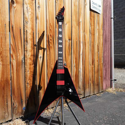 LTD SIGNATURE SERIES Gary Holt GH-SV Black 6-String Electric Guitar w/ Case (2024) image 1