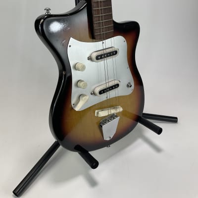 Vintage Guyatone LG-11W Electric Guitar 1960s Made In Japan image 9