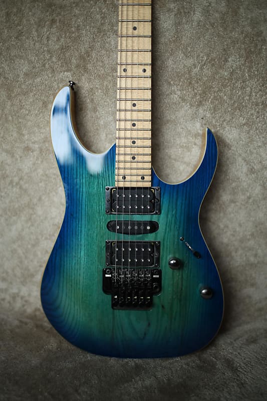 美品　Ibanez RG370AHMZ Ibanez RG370AHMZBMT RG Ash Body Electric Guitar with Tremolo