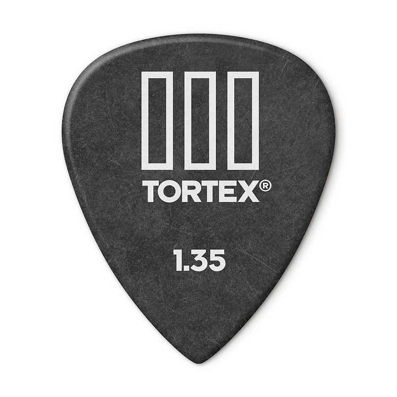 Dunlop 462P135 Tortex TIII Pick 1.35MM 12-Pack image 1