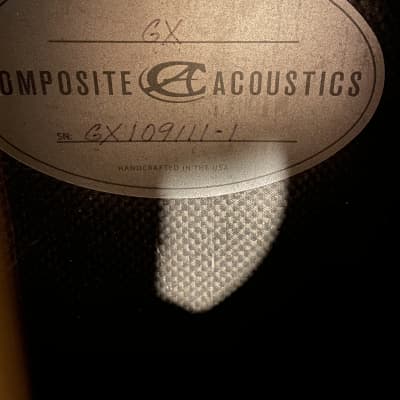 Composite Acoustics GX Carbon Burst image 6