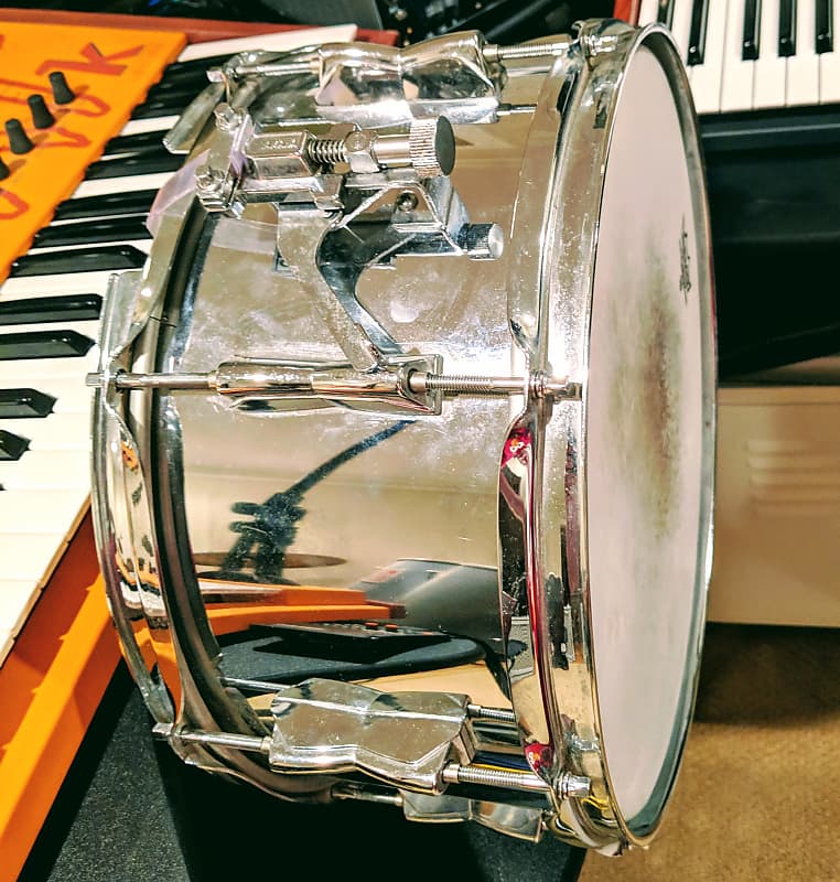 Yamaha Power V Special Snare drum made in England Reverb