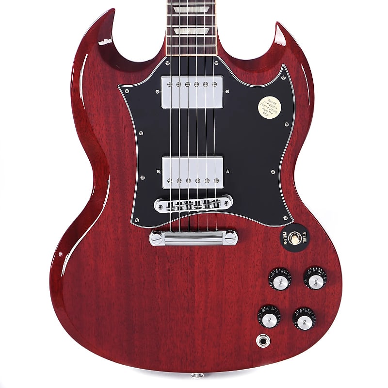 【状態良好】2019年GIBSON SG STANDARDチェリー Gibson SG Standard '61 2019 - Vintage Cherry – Weakley's