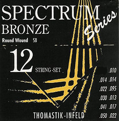 Thomastik Spectrum Bronze SET 12 String. Gauge 0.010 SB210 image 1