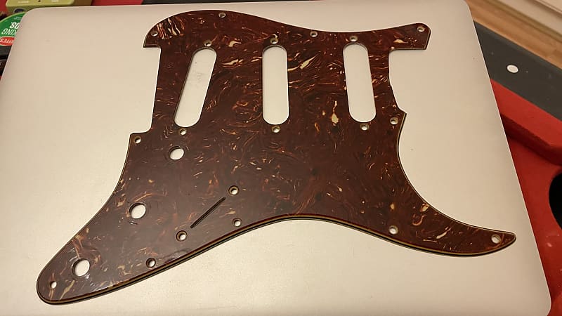 Fender Custom Shop 62 Stratocaster Pickguard Tortoise Shell | Reverb