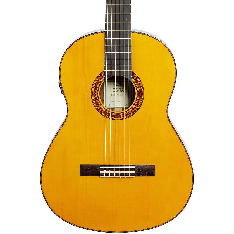 Yamaha CG-TA TransAcoustic Classical Acoustic-Electric Guitar w/ Onboard  Chorus and Reverb - Natural Gloss