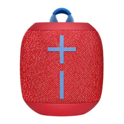 Ultimate Ears WONDERBOOM 2 Bluetooth Speaker (Radical Red) with Protective Case, USB Cable and Adapter Bundle image 2