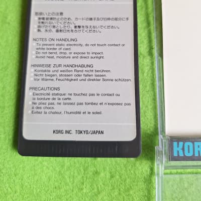 Korg DDC ROM Cards (8 x) for DDD-1 and DDD-5 - PRICE IS PER CARD ! image 17