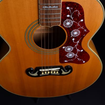 Epiphone EJ-200 1995 natural | Reverb