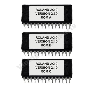 Roland JX-10 - Version 2.30 & board roms 2.10 Firmware Upgrade Update for JX10 Eprom