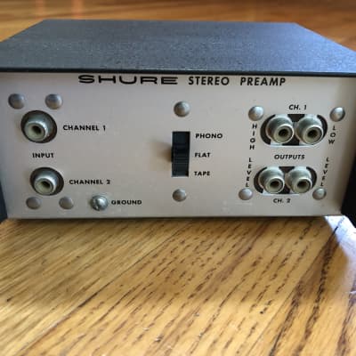 Shure Model M64 Vintage Phono Preamp | Reverb