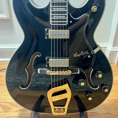 Brand New Hagstrom '67 Viking II 2023 - Present - Black Gloss image 2