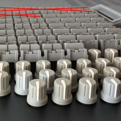 Rotary Knob, slider knob and button set for Korg Z1 - (we start from a minimum of 2 pieces for 5 euros each single button: read text)