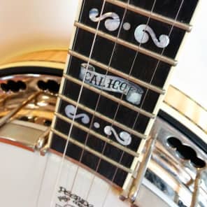 90's Deering Calico 5-String Resonator Banjo image 3