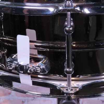 Ludwig Black Beauty Snare Drum w/Tube Lugs 5"x14" Black Chrome(Jacksonville, FL) image 5