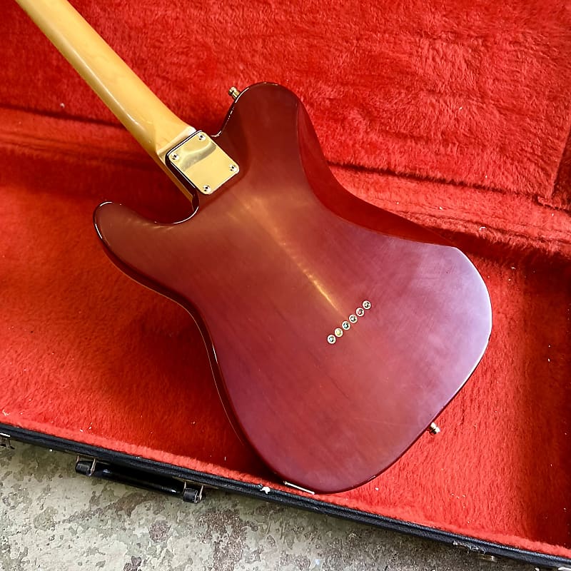 MIJ ESP Edwards Tele custom deluxe 2013 - Sunburst original