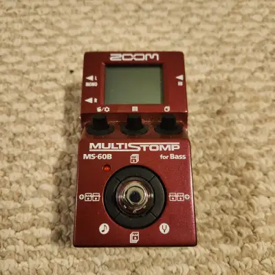 Zoom MS-60B Multistomp Limited Black With Original Box Bass