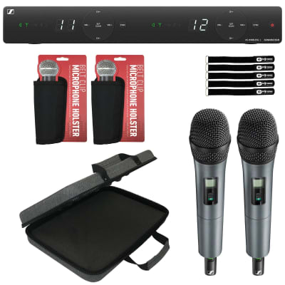 Sennheiser XSW 1 835 DUAL A 2 Channel Wireless Microphone System w