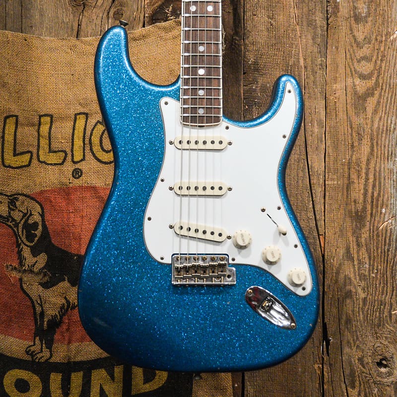Fender Custom Shop Limited Edition 1965 Stratocaster Journeyman Relic Blue Sparkle image 1