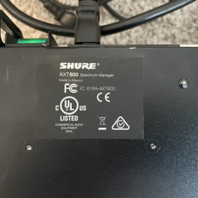 Shure AXT600 470-952 MHz Axient Wireless Spectrum Manager Digital Wireless IEM Showlink image 13
