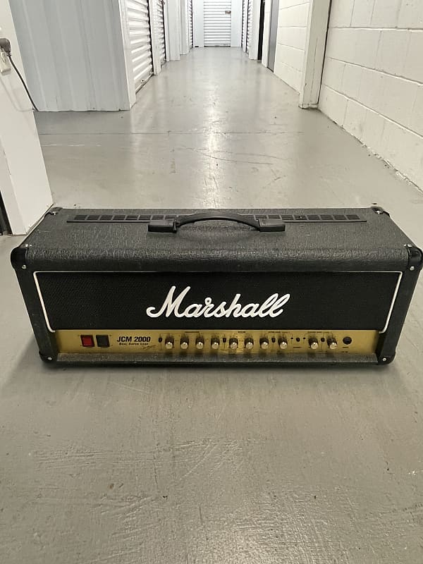 Marshall JCM 2000 DSL 100 Dual Super Lead 2-Channel 100-Watt Guitar Amp  Head 2000s - Black