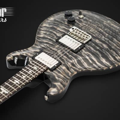 2002 PRS Private Stock Santana III Charcoal Quilt Top Brazilian Rosewood Knaggs WOW TOP collector image 12