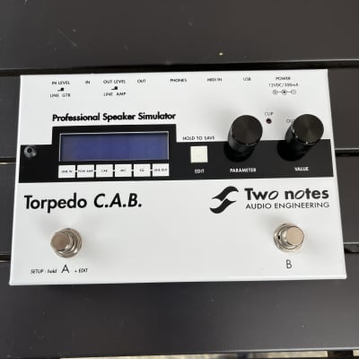 Two Notes Torpedo C.A.B. Speaker Simulator Pedal