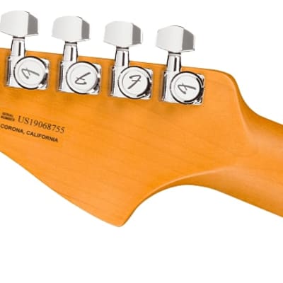 Fender American Ultra Jazzmaster Electric Guitar. Maple FB, Cobra Blue image 7