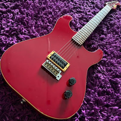 1980s Fresher Refined Series FRS SS-38 Stratocaster Crimson for sale