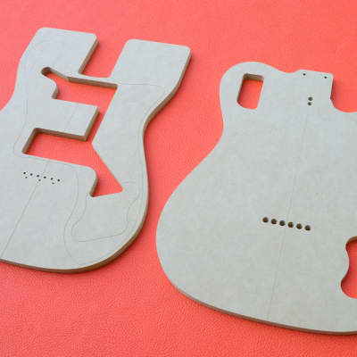 1974 Fender Telecaster Tele Deluxe Body Guitar Router | Reverb