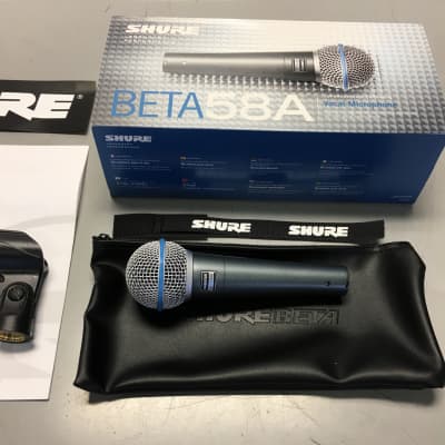 Shure Beta 58A Supercardioid Dynamic vocal mic image 4