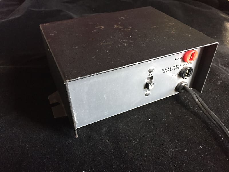 Shure M64 stereo preamp 60’s Black silver  			