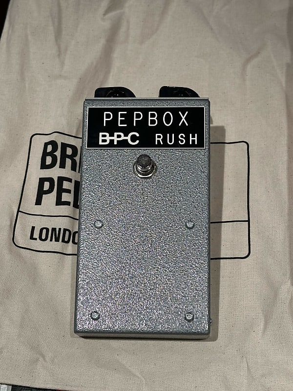 British Pedal Company  Pepbox Fuzz Reissue 2015 - 2021 - Grey image 1