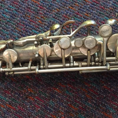 Evette & Schaeffer, Paris Vintage/Antique Alto Saxophone Made c.1916 Overhauled! image 5