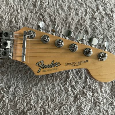 Fender Contemporary Stratocaster 1988 Vintage MIJ Japan Black Floyd Rose Guitar image 5