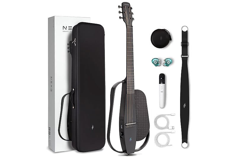 Enya NEX-G Carbon Fiber Smart Audio Guitar - Black | Reverb Enya NEX-G Carbon Fiber Smart Audio Guitar - Black | Reverb