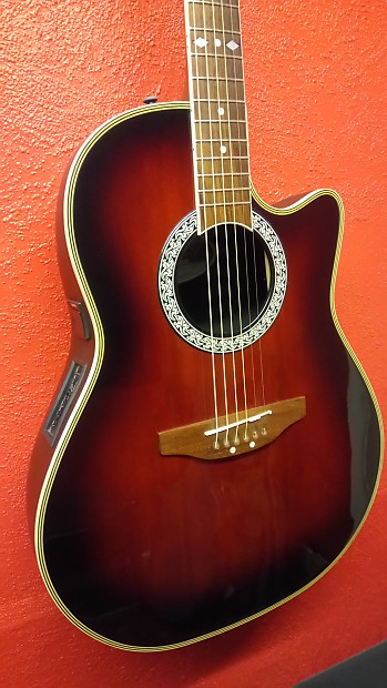 Ovation Celebrity CS-148 1999 sunburst | Reverb