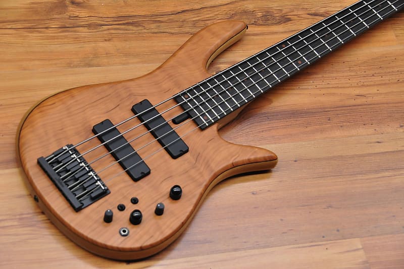 Fodera Monarch Std Special Doctorbass Edition 5 string Ebony | Reverb