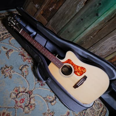 Guild Westerly Collection D-150CE with Rosewood Fretboard - Natural with Gig Bag image 3