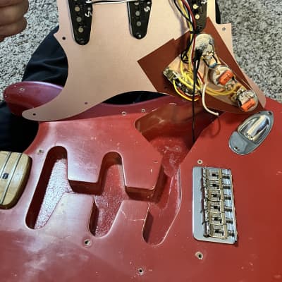 Fender Stratocaster / Partscaster 2024 - Fiesta Red MJT / Fender image 9