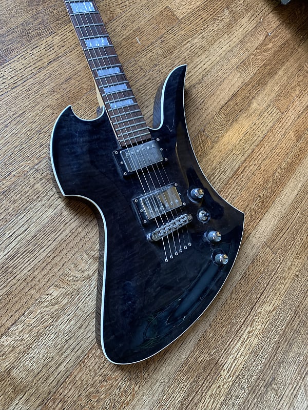 B.C. Rich Mockingbird Masterpiece 2006 Translucent Ebony | Reverb UK