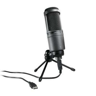 Audio Technica AT2020 USB Condenser Microphone w/ USB Audio Output #48097 image 1