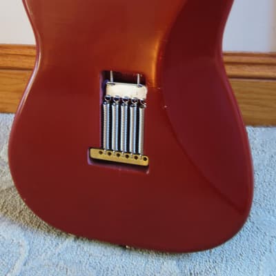 Fender Stratocaster Neck Cimarron Red Body image 4
