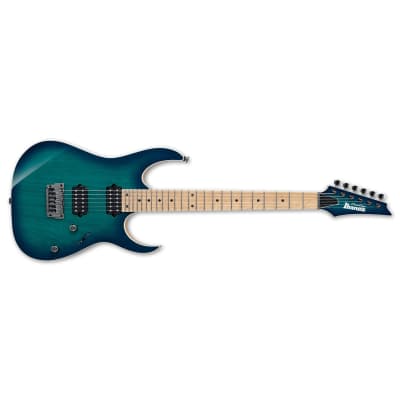 Ibanez RG Prestige RG652AHMFX Nebula Green Burst NGB Electric Guitar RG 652 AHM FX + Hardshell Case