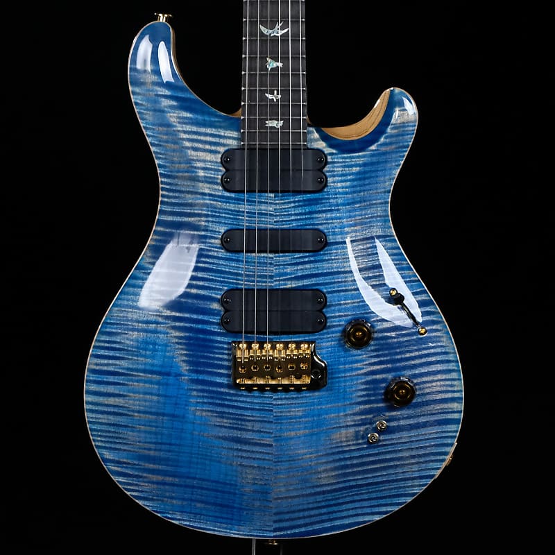 PRS 509 Wood Library Electric Guitar Faded Blue Jean Reverb